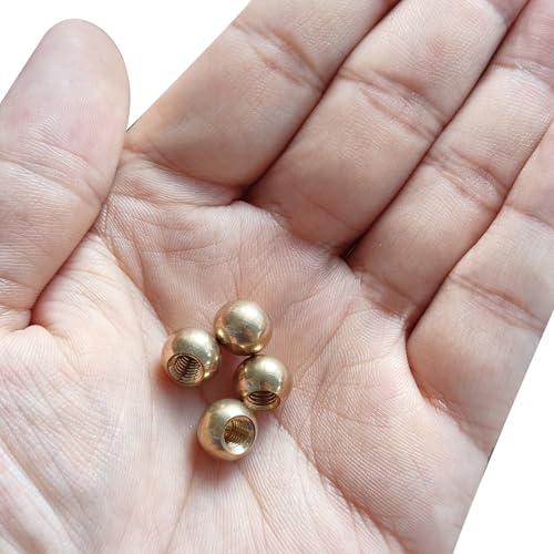 10 Pack Brass M3x0.5 Thread Cap Nuts F5066