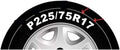 17 Inch 5 Lug Silver Aluminum Wheel C450077
