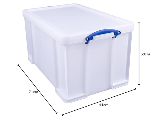 Plastic Storage Box 64 Litre White S257001