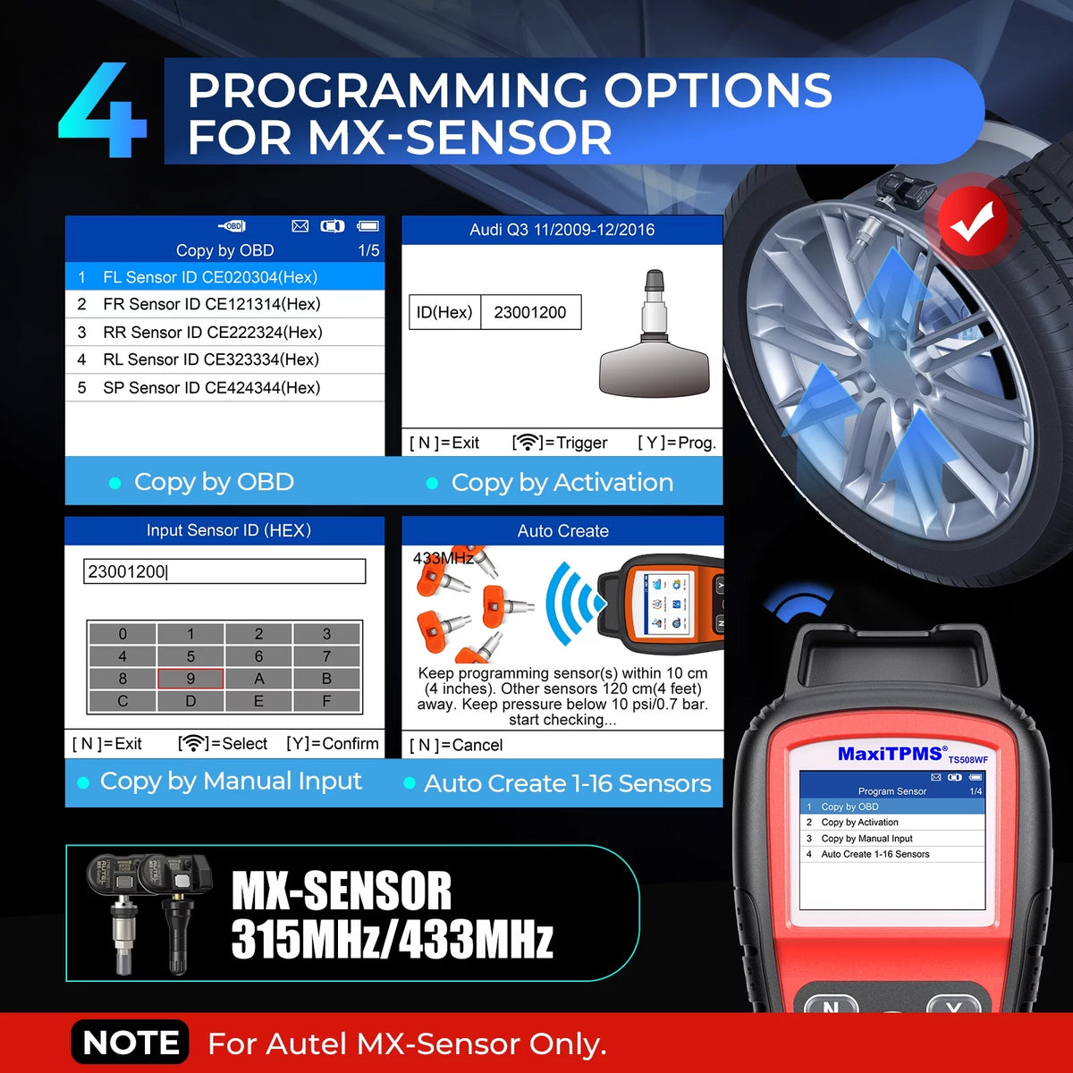 TPMS Programming Tool E816