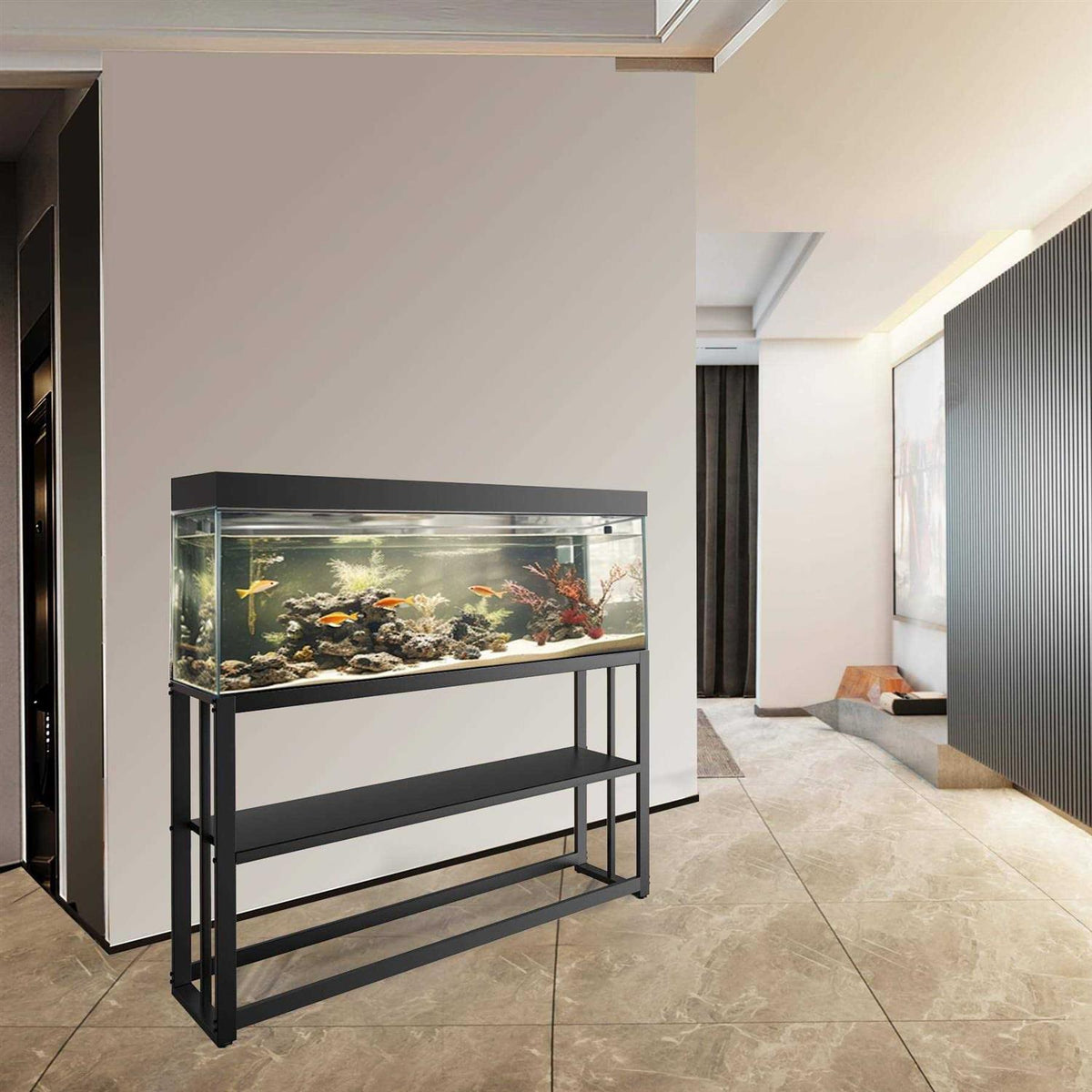 55-75 Gallon Fish Tank Stand with Storage Shelf I214480