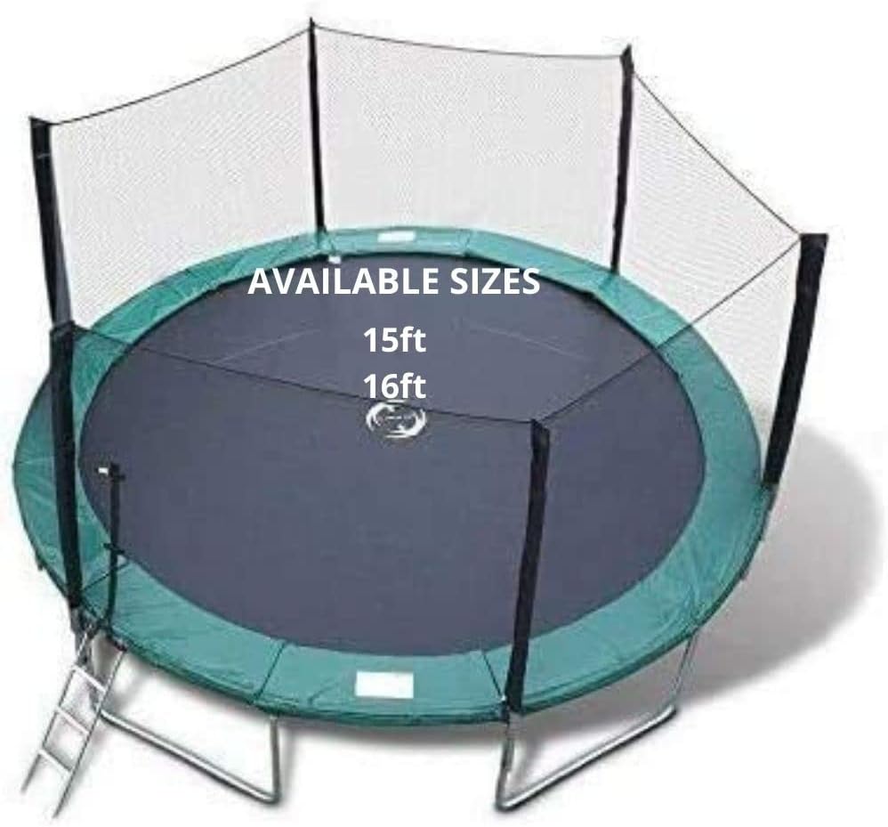 Rectangle Trampoline with Net Enclosure W50439
