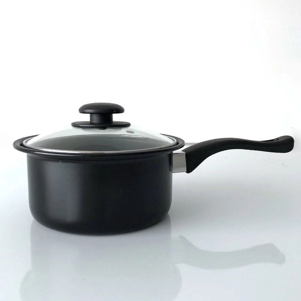 13 Piece Non-Stick Cast Iron Cookware Set with Glass Lids Y733446