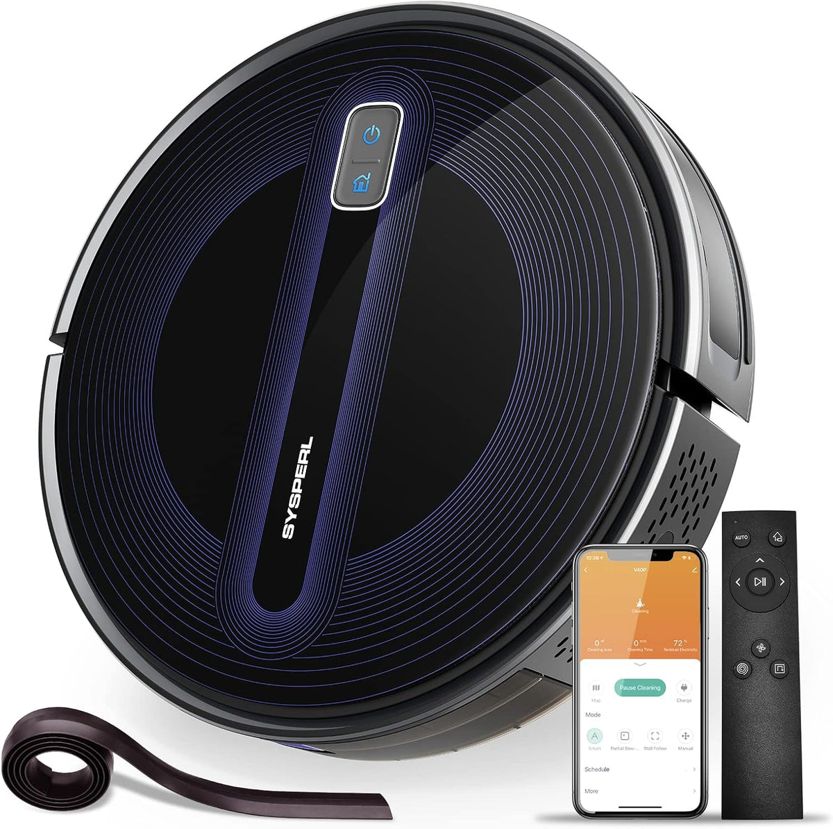 2600Pa Wi-Fi Robot Vacuum Cleaner with Carpet Detection U7964