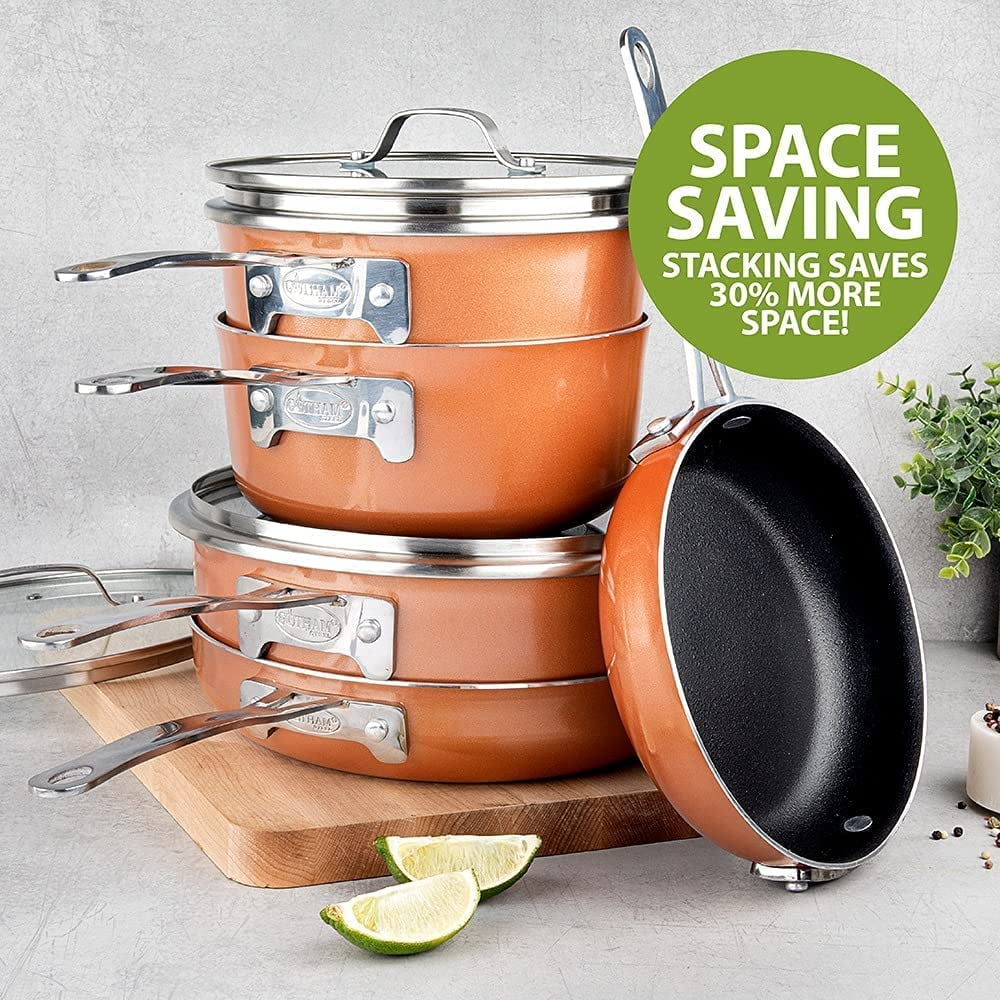 10 Piece Nonstick Ceramic Cookware Set Y77217