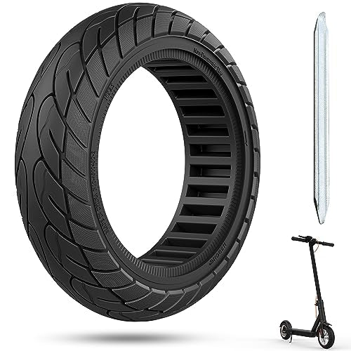 10x2.50 Solid Rubber Tubeless Scooter Tire 2pc Red M51688