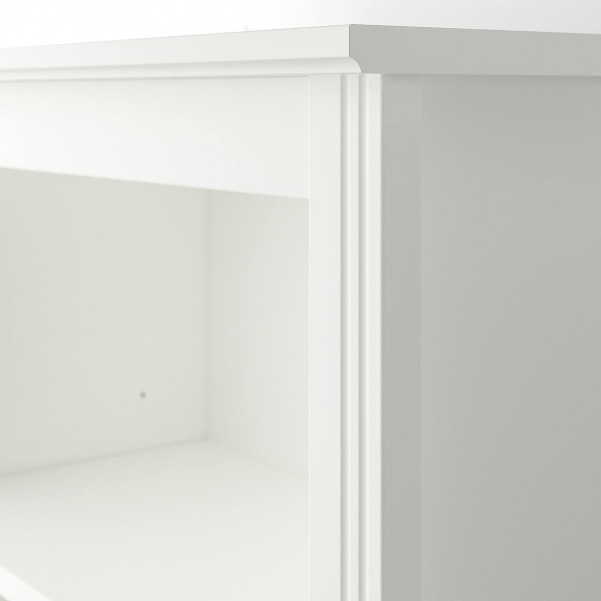 White High Cabinet with Doors O4432