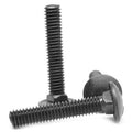 3/4 inch-10 x 6 inch Grade 5 Coarse Thread Carriage Bolt Black Oxide Pk 50 H6980