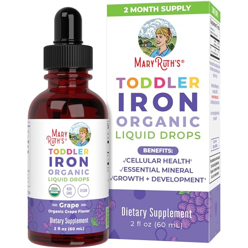 Liquid Iron Supplement for Children Ages 1-3, 2 Fl Oz F695