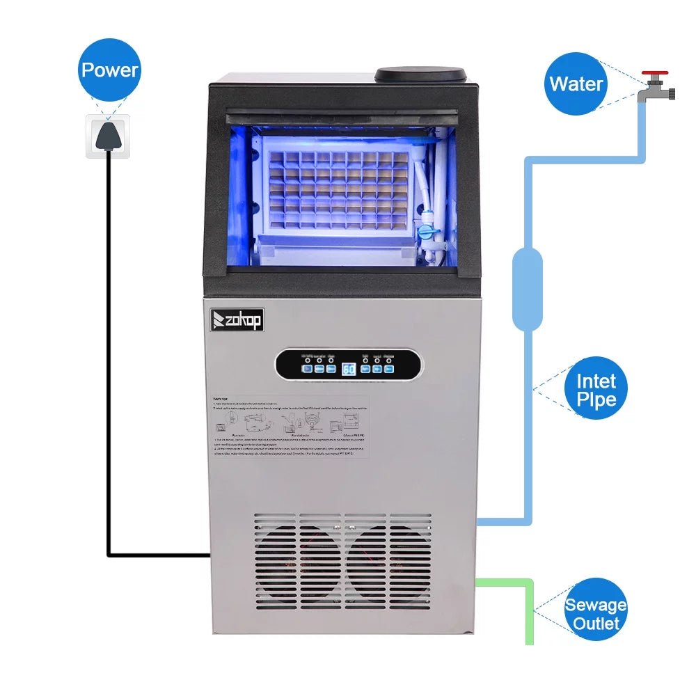 Commercial Ice Maker Machine 150 lbs L1685