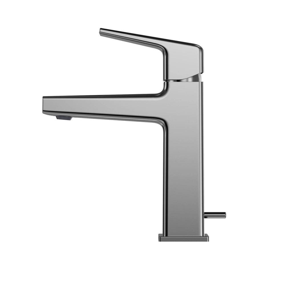 Brushed Nickel Single Handle Bathroom Sink Faucet W4849