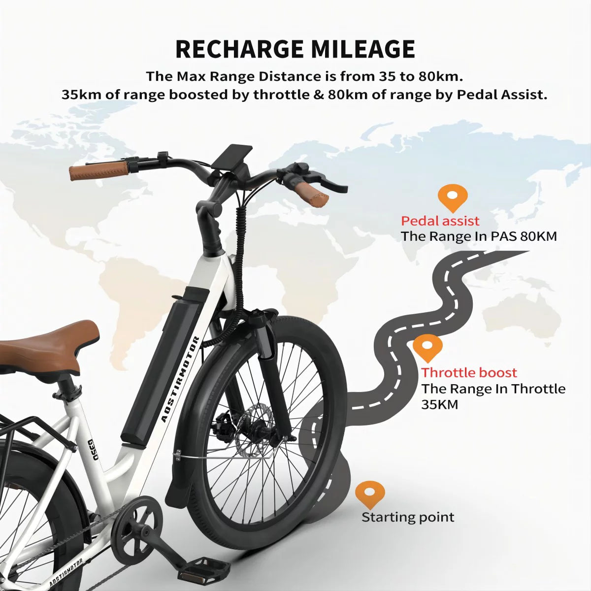 Folding 20x4 Inch Fat Tire Electric Bike with 500W Motor 36V 13AH Removable Lithium Battery T325395