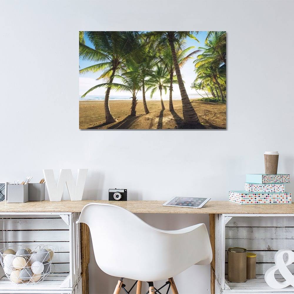 Canvas Wall Decor Prints - Palm Island, Puerto Rico E546319