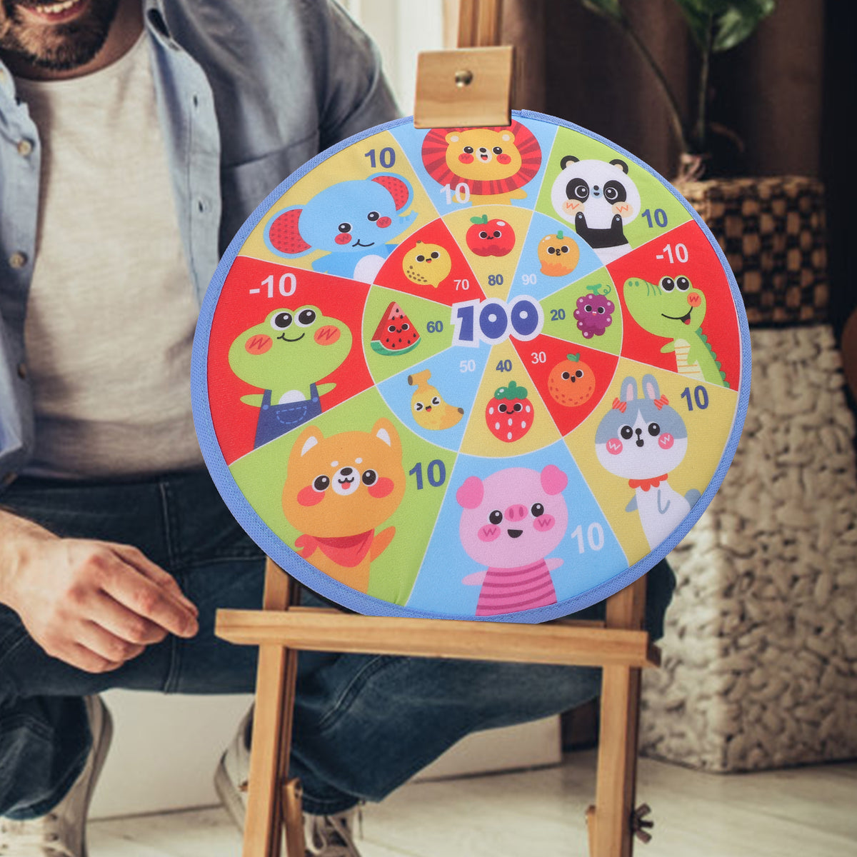 Dart Board and Sticky Balls Toys Game G865889