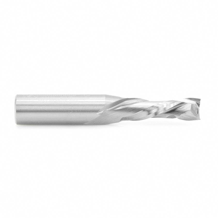 Solid Carbide Compression Spiral 3/8 Dia x 1 inch x 1/2 Shank W7941