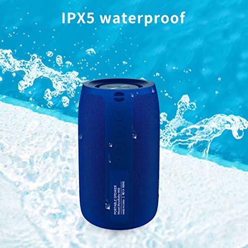 Bluetooth Speaker, Small Portable Speaker, Waterproof, Wireless, Bass, HD Sound, 24H Playtime T257720