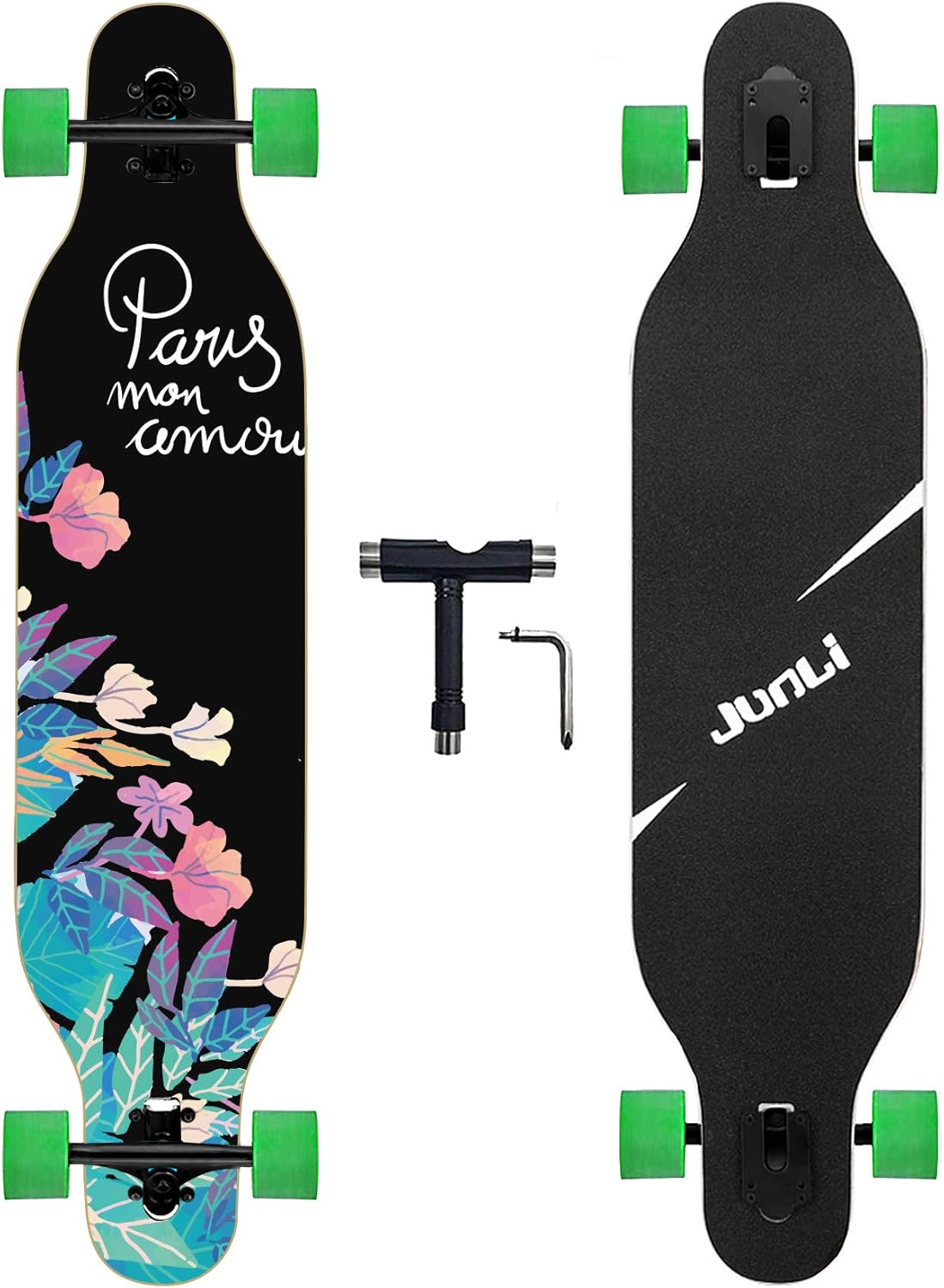 41 Inch Freeride Skateboard Longboard Complete Skateboard Cruiser T2118