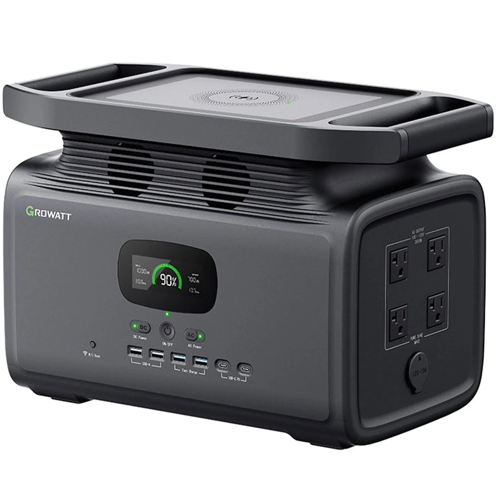 Portable Power Station 1512Wh 2000W Solar Generator N90617