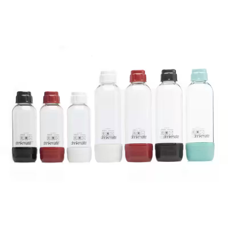 Black Carbonating Water Machine Bottles 2-Pack R571678