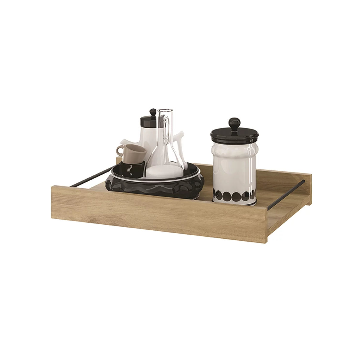 Modern Brown Engineered Wood Console Table X3890