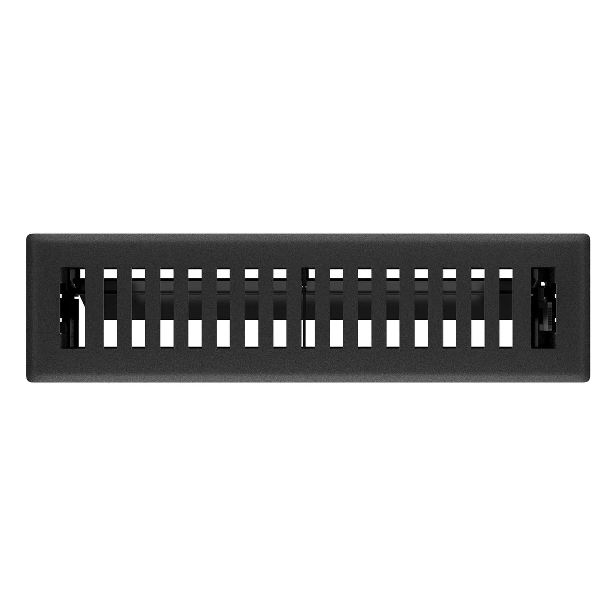 Black Iron Metal Rectangular Floor Register 5 Pack K892