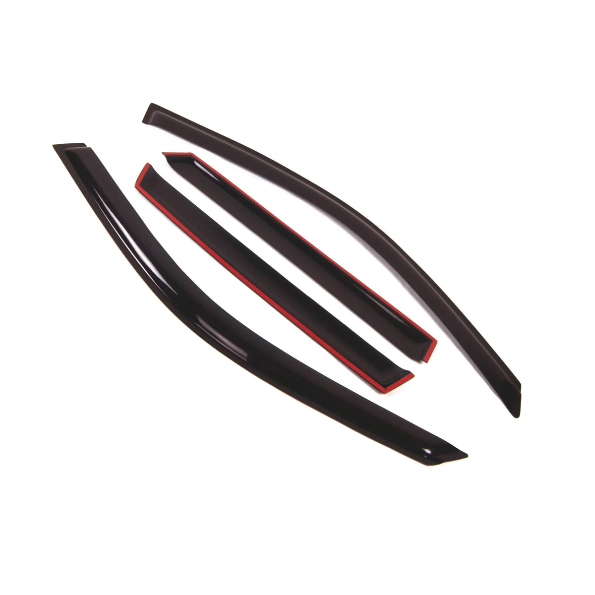 4 Pcs Dark Smoke Window Visor Deflector B5549