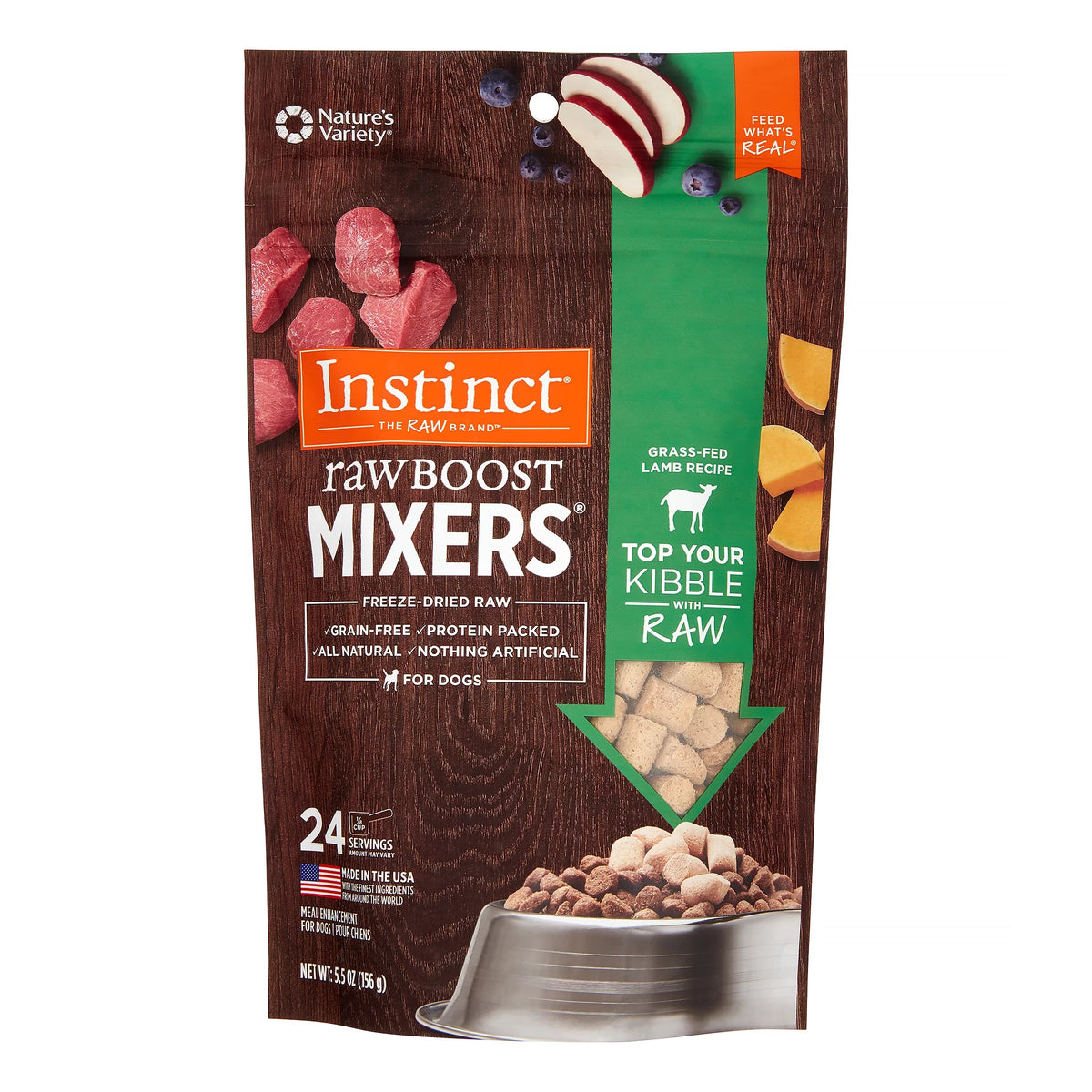 Freeze Dried Raw Dog Food Topper 5.5 oz M288