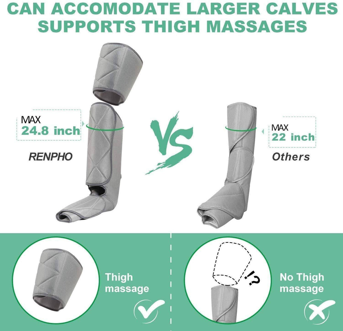 Calf Feet Thigh Compression Leg Massager A5191