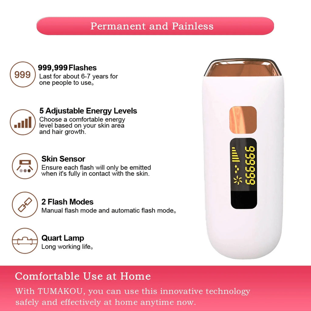 IPL Hair Removal with Cooling System U4194