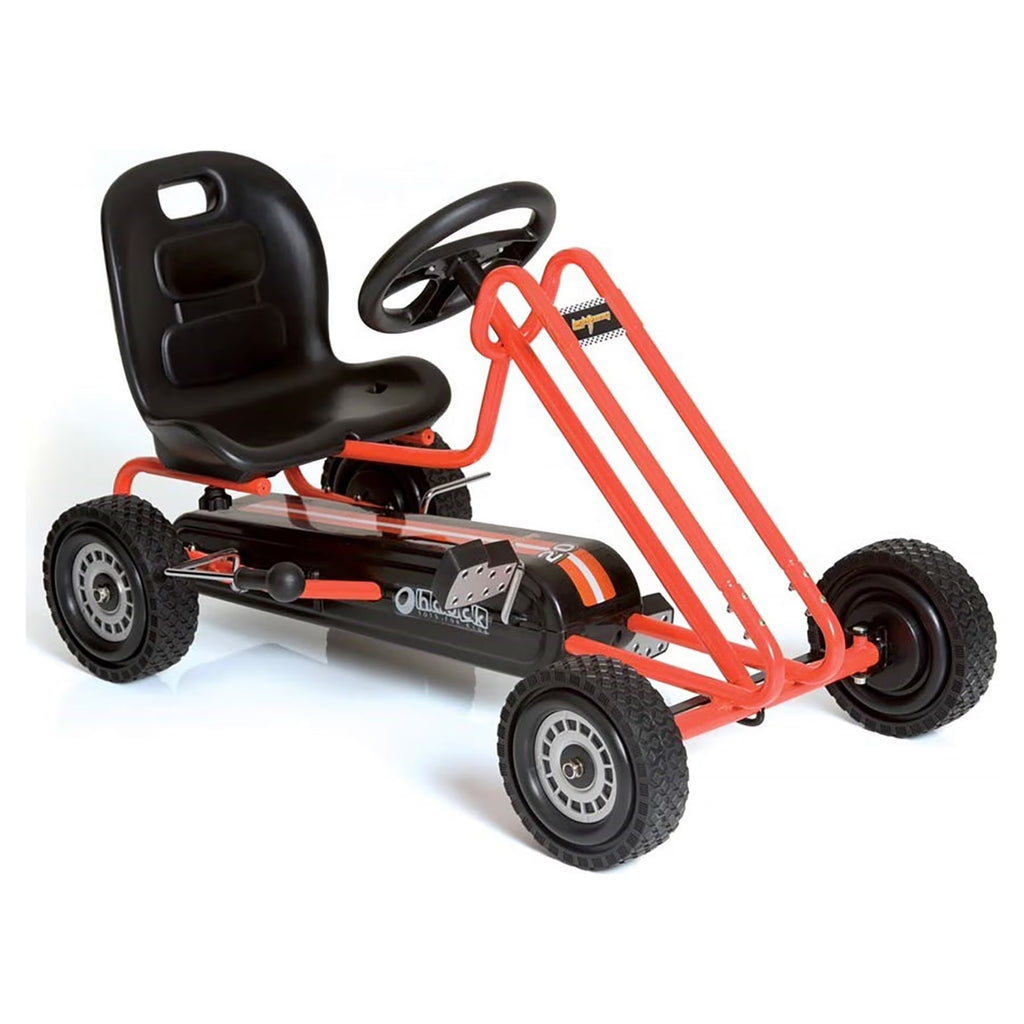 Lightning Pedal Go Kart Ride-on Toy with Adjustable Seat O2441