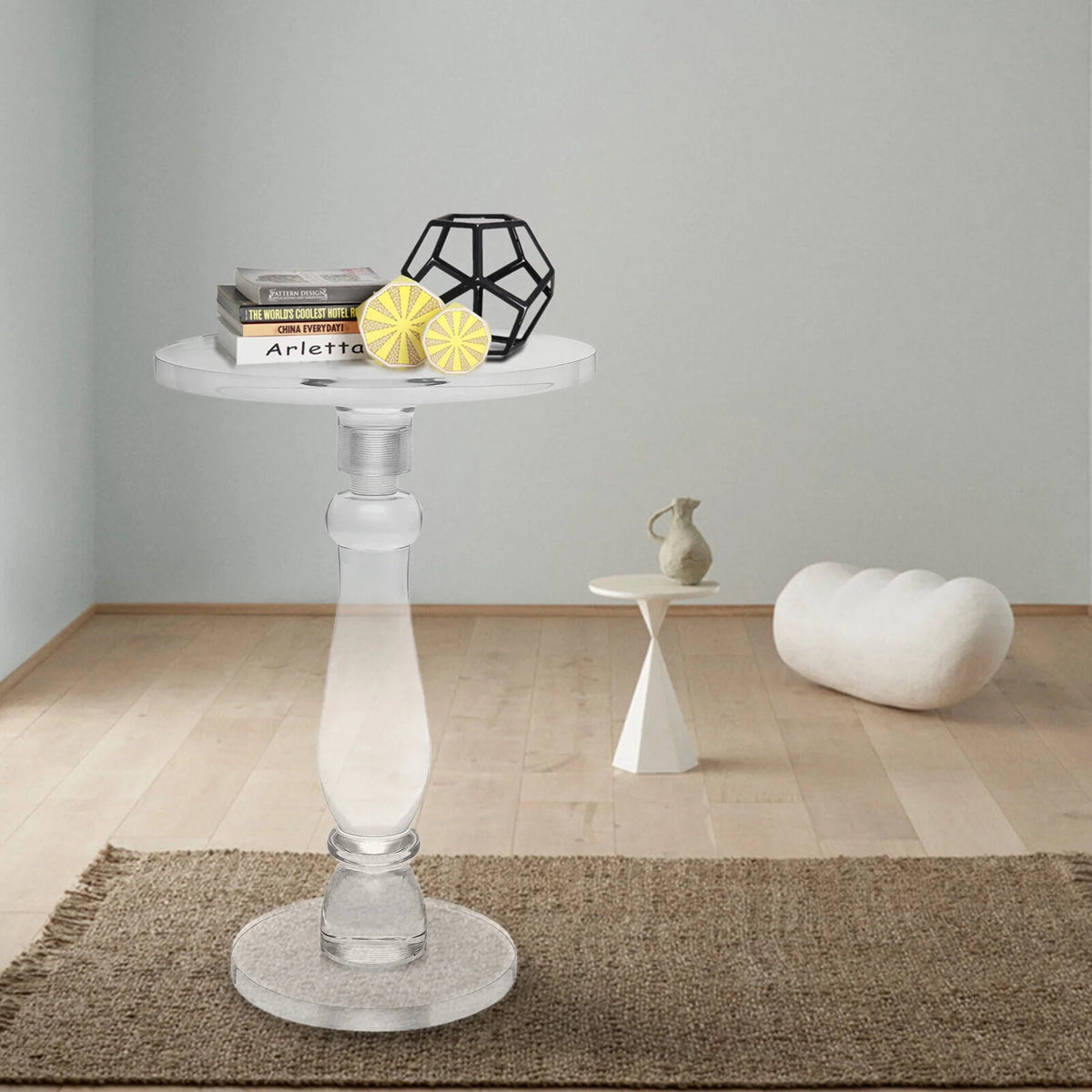 Acrylic Coffee Table End Table U74142