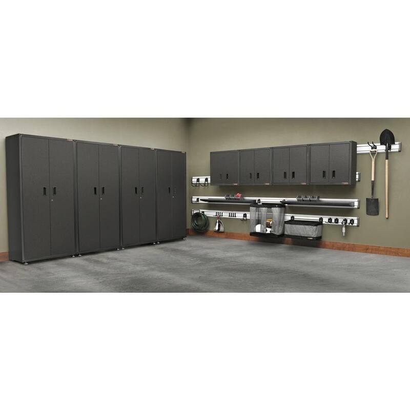 Steel Freestanding Garage Cabinet 36 in. W x 72 in. H x 18 in. D R7168