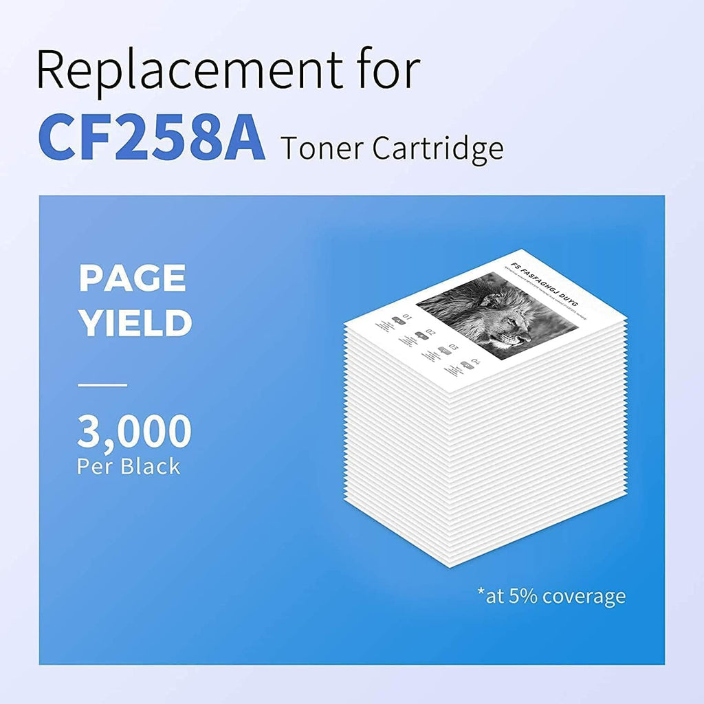 Black 2-Pack Compatible Toner Cartridge L8658