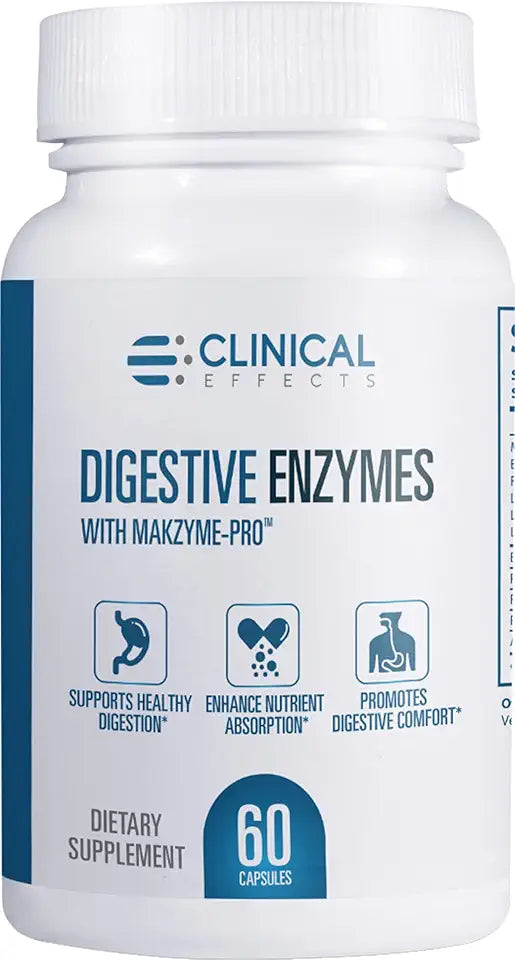 Digestive Enzymes and Probiotic Supplement 60 Vegan Capsules L809402