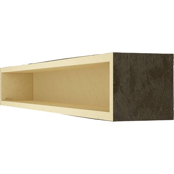 Pecky Cypress Faux Wood Fireplace Mantel R569223