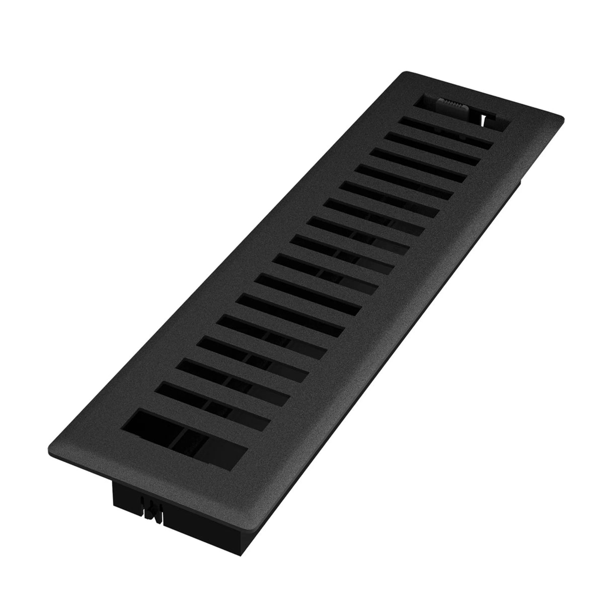 Black Iron Metal Rectangular Floor Register 5 Pack K892