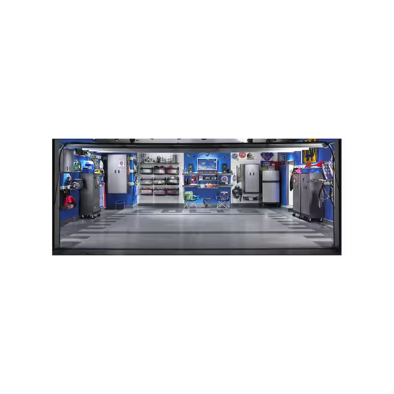 Steel Freestanding Garage Cabinet 36 in. W x 72 in. H x 18 in. D R7168