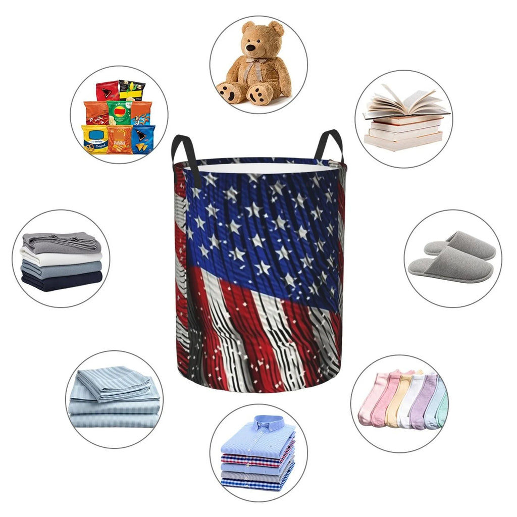 Collapsible 62L Laundry Basket M5356