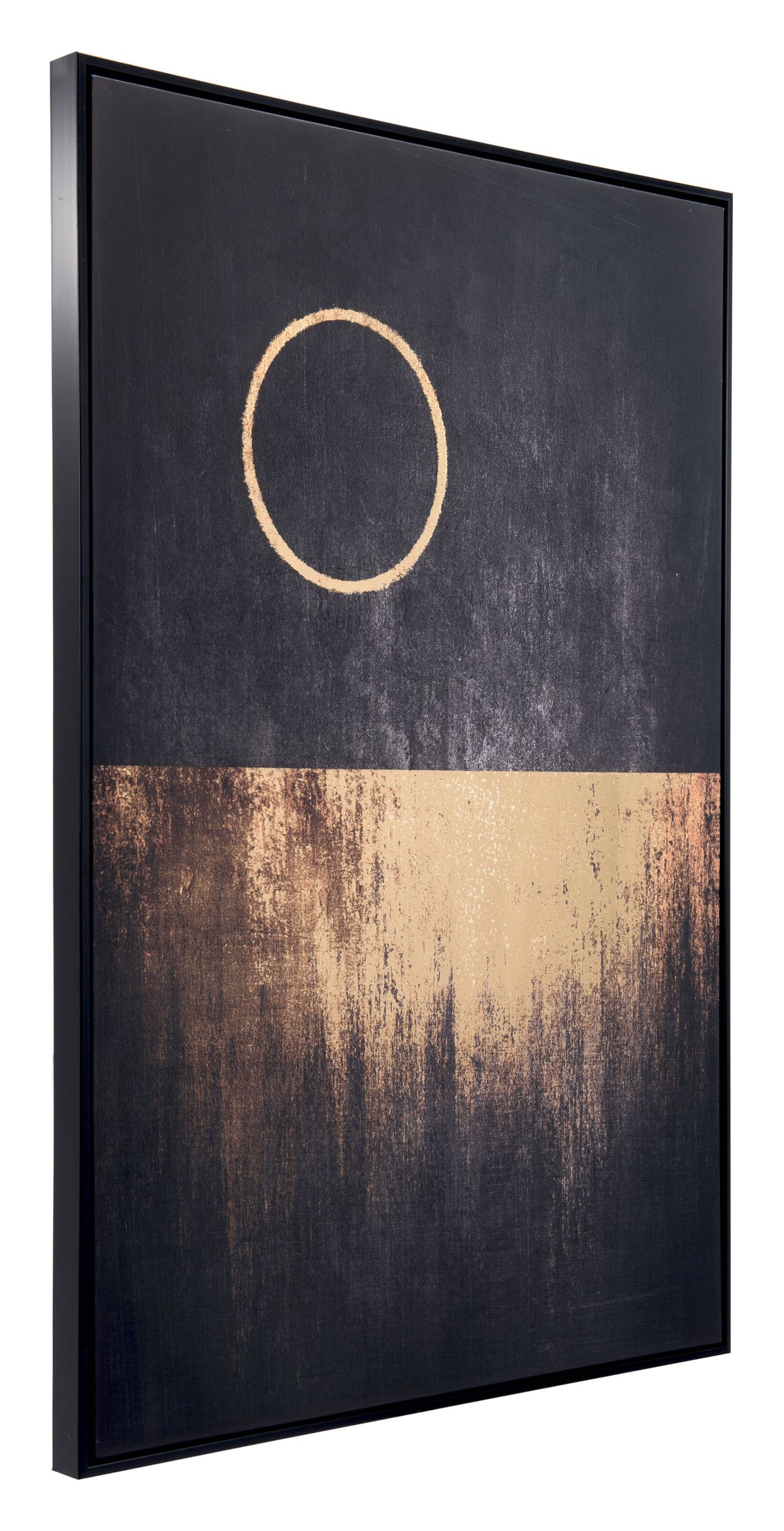 Black & Gold Canvas N6641