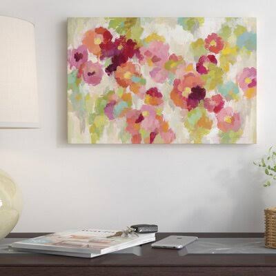 White Framed Canvas S16652