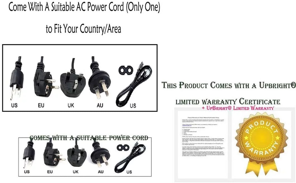 Adapter Power Supply Cord Cable Battery Charger T4895