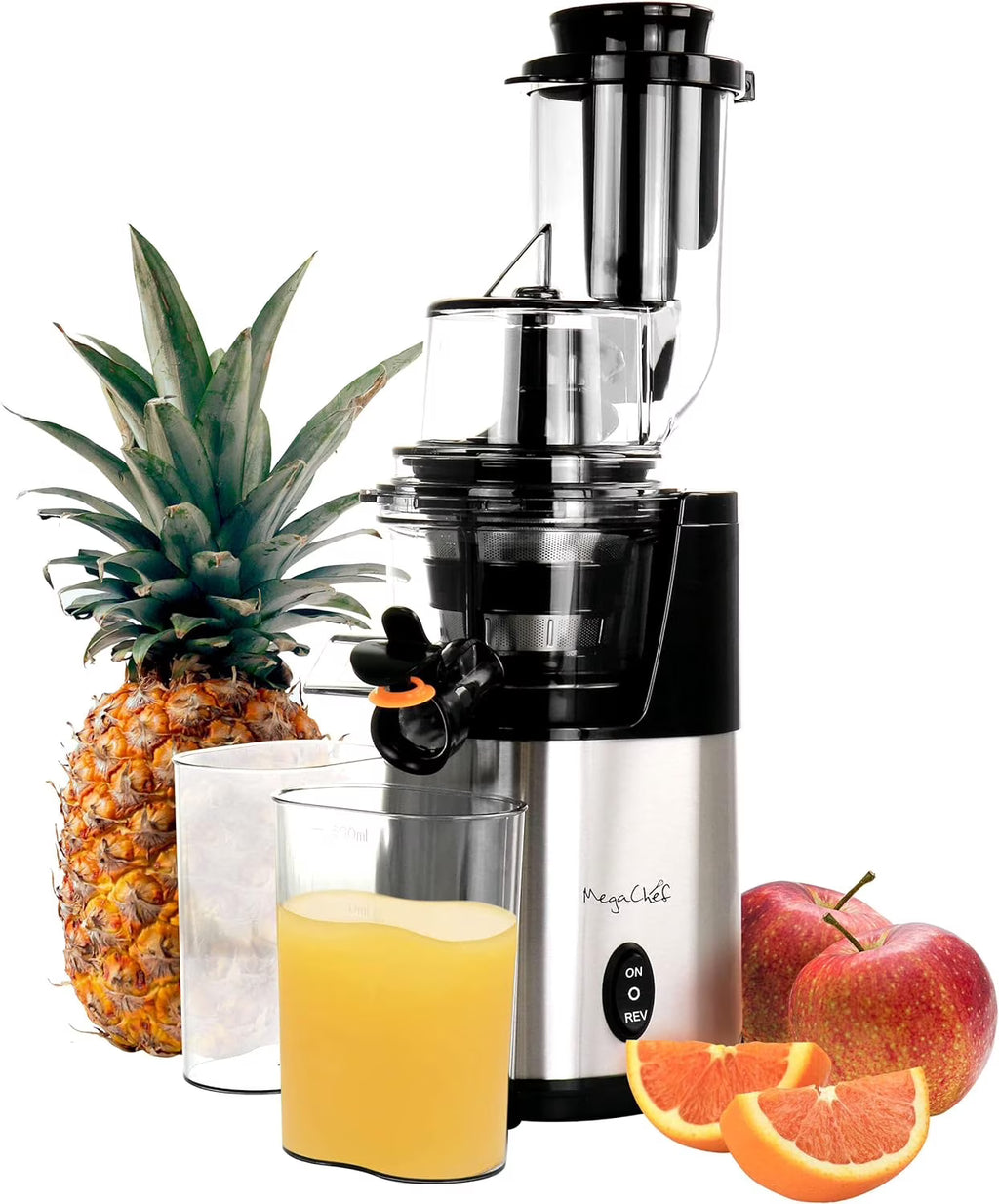 Chrome Silver Slow Juicer J771