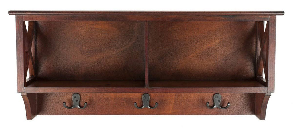 Grey Hanging Storage Wall Rack K90665
