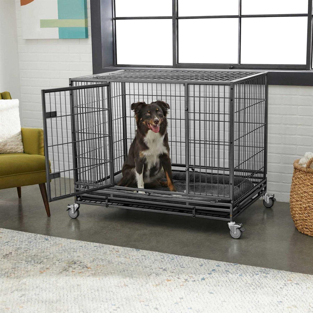 Heavy Duty Steel Dog Crate Y127658