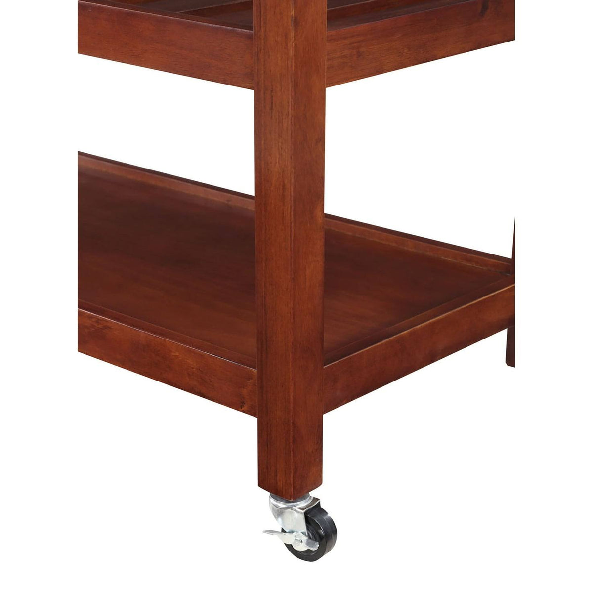 3 Tier Butcher Block Kitchen Cart with Drawers H53948
