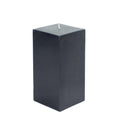 Black Square Pillar Candle, Pack of 12 I73230