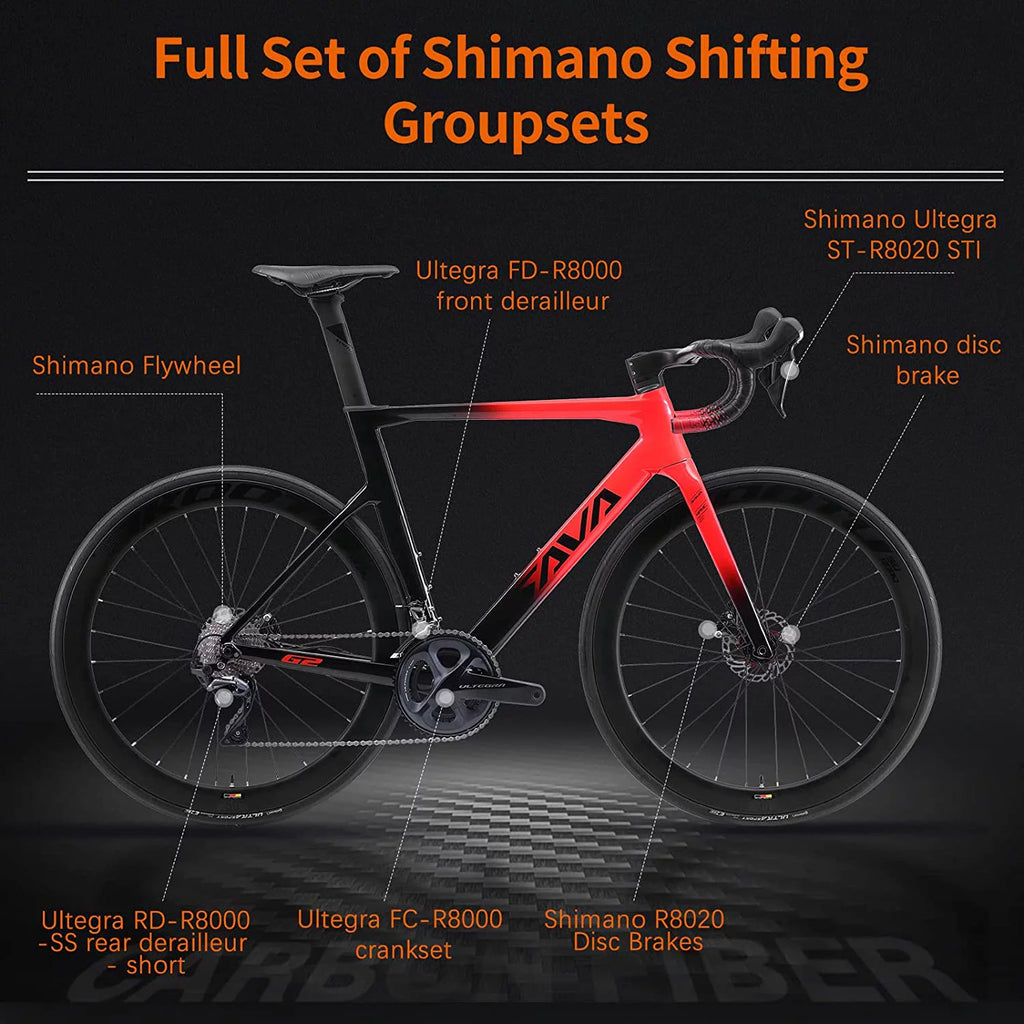 Carbon Fiber 22 Speed Road Bike J9282