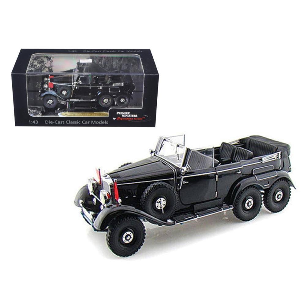 Black 1/43 Diecast Car Model C7698
