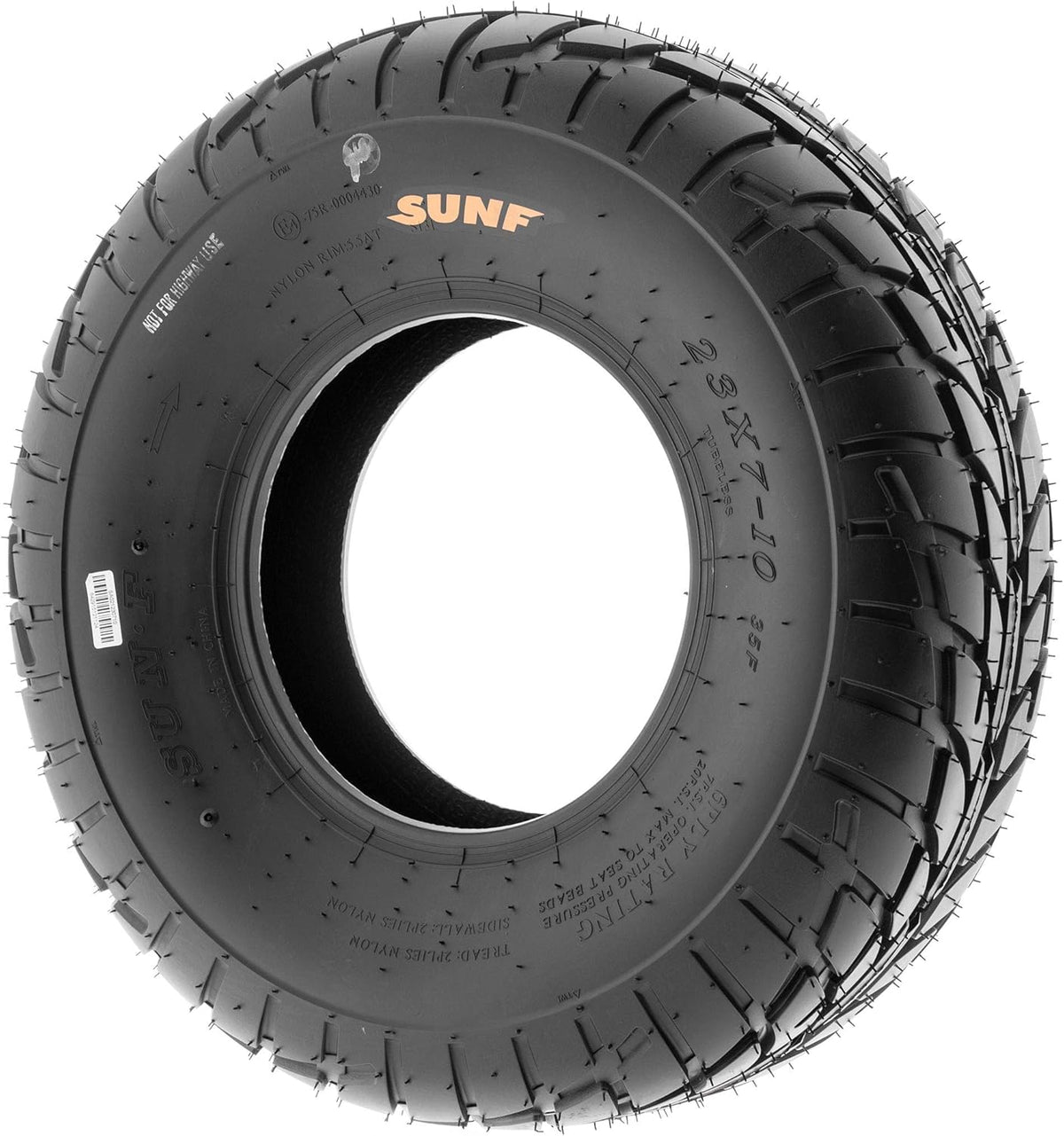 22x8-12 Tubeless ATV UTV Tire, 6 PR, Pack of 2 H617