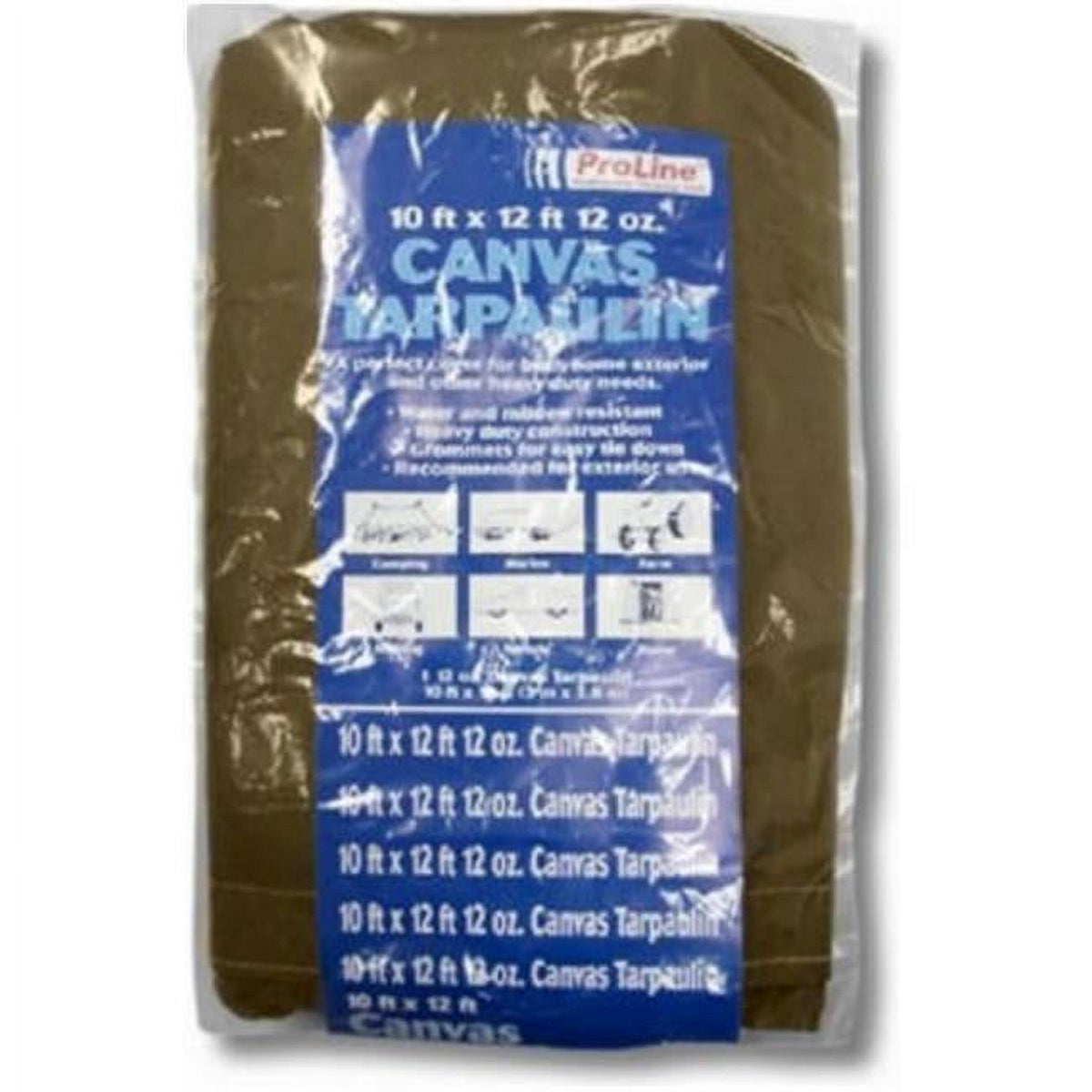 Tan Canvas Tarp K918